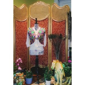 🇮🇳 Koti Banjara tribal vest with flowers 🌹